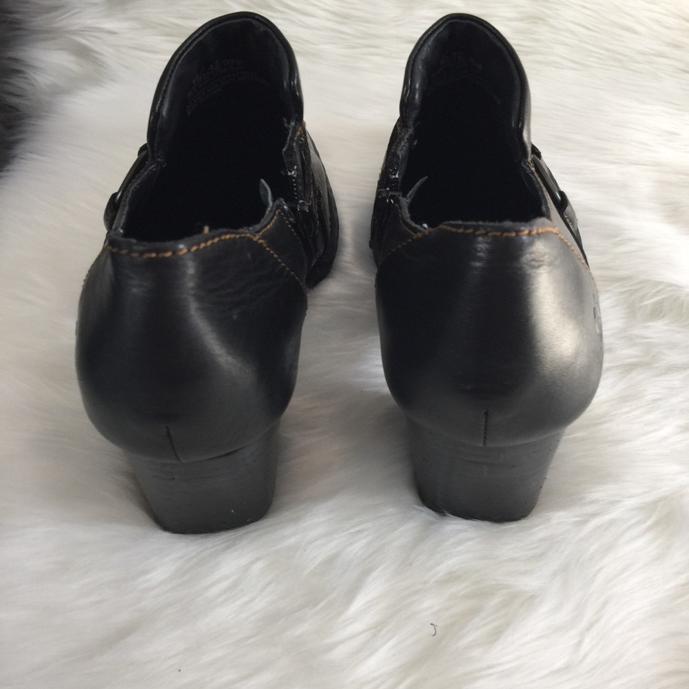 Born Ankle Boots Dark Brown Sz 10 - Picture 6 of 8